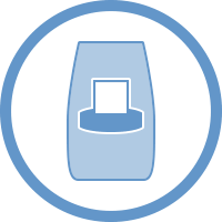 입증 된 영양 아이콘